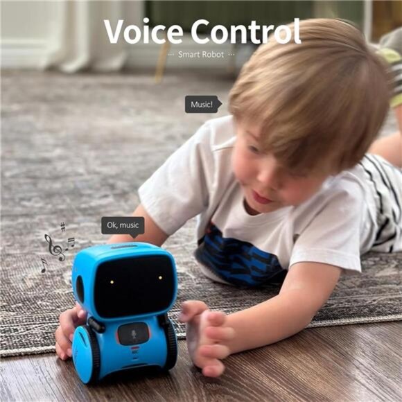 Kids Robot Toys,Interactive Robot Companion Smart TalkingRobot with VoiceControl - Picture 5 of 7
